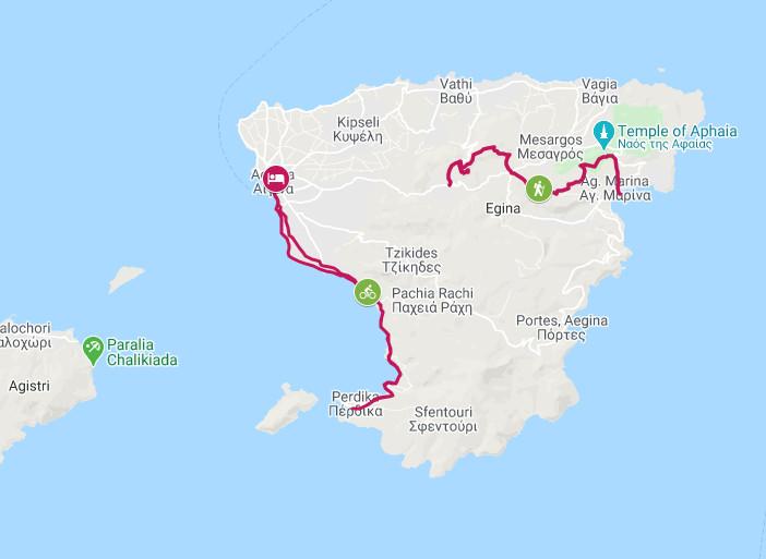 Aegina: map test