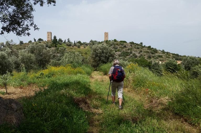 Evia: walking towards Pyrgoi