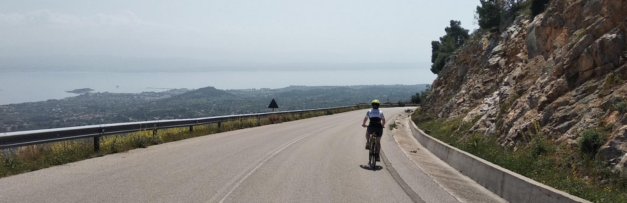 Cycling in Evia